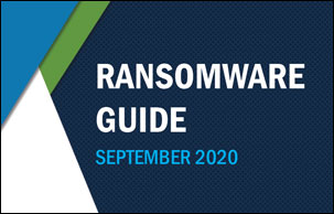 CISA and MS-ISAC Ransomware Guide - September 30, 2020